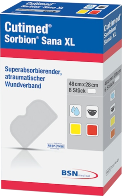 CUTIMED Sorbion SANA Wundauflage XL 28x48 cm