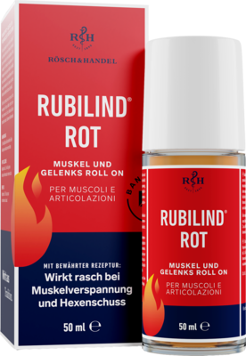 RUBILIND rot Muskel und Gelenks Roll-on